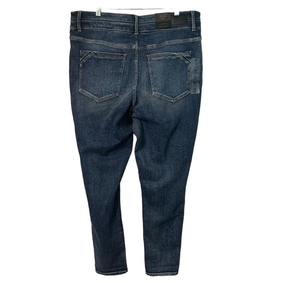 Buckle Black Blue Jeans Ankle Skinny Regular Universal Fit High Rise Size 36x27 - Picture 2 of 6